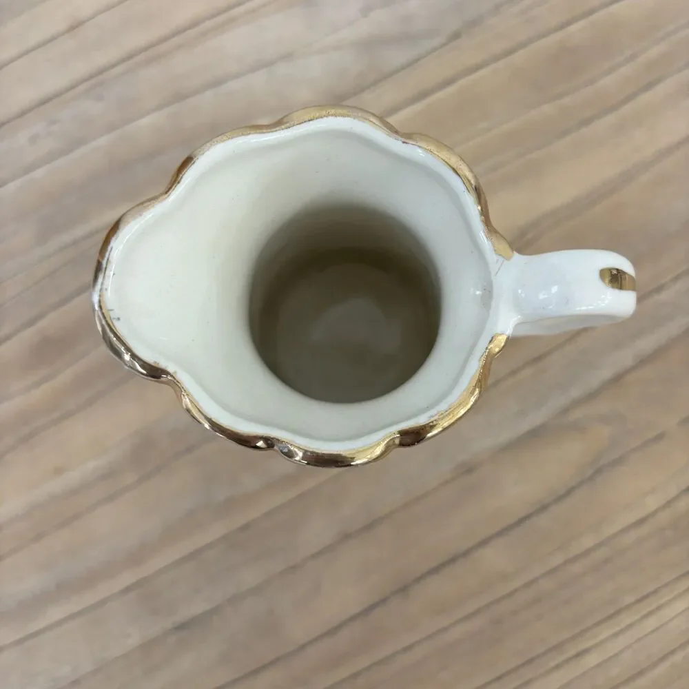 Vintage Wyoming Souvenir Creamer Pitcher 1960s Western Meadow Lark Cottagecore - Picture 8 of 11